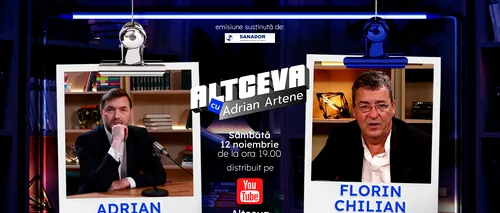 Florin Chilian este invitat la podcastul ALTCEVA cu Adrian Artene