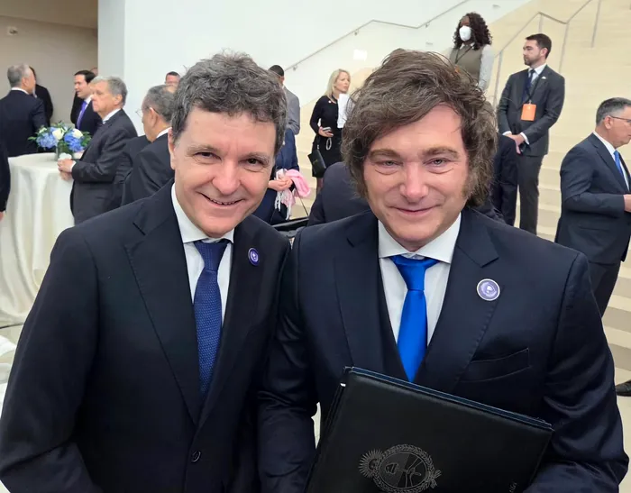 Nicușor Dan și Javier Milei