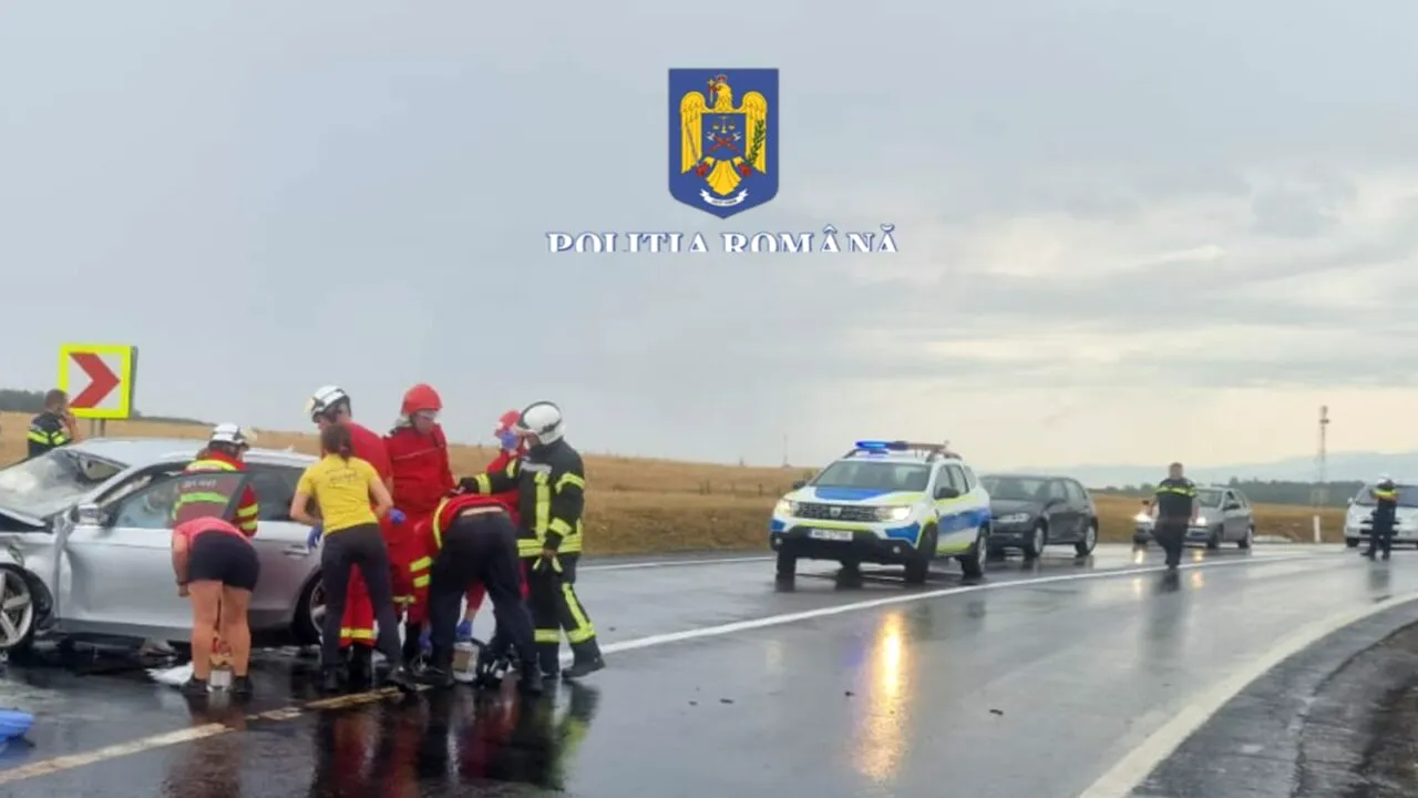 Accident cumplit pe DN1, în județul Brașov. Două persoane au murit