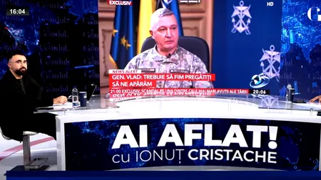 Ion Cristoiu ironizează prezența ȘEFULUI armatei la un post TV, în weekend: 