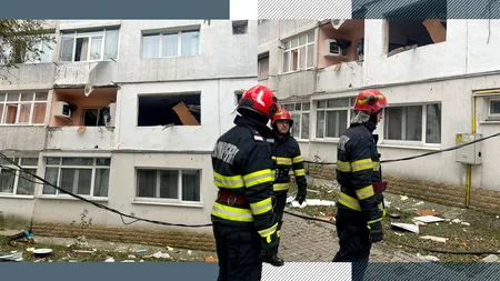 UPDATE | VIDEO | O explozie a spulberat un apartament din Bacău și a afectat alte 22. Doar doi locatari au fost răniți, nici o victimă