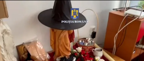 VIDEO. Percheziții la vrăjitoarele din Dămăroaia. O ucraineancă stabilită în Italia le-a dat 20.000 de euro pentru a-i rezolva o „dramă sentimentală”