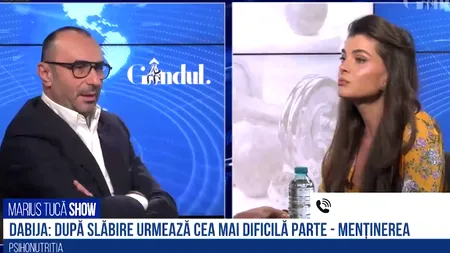 VIDEO: Psihonutriționistul Iuliana Dabija: „Cea mai grea parte după slăbire este menținerea”