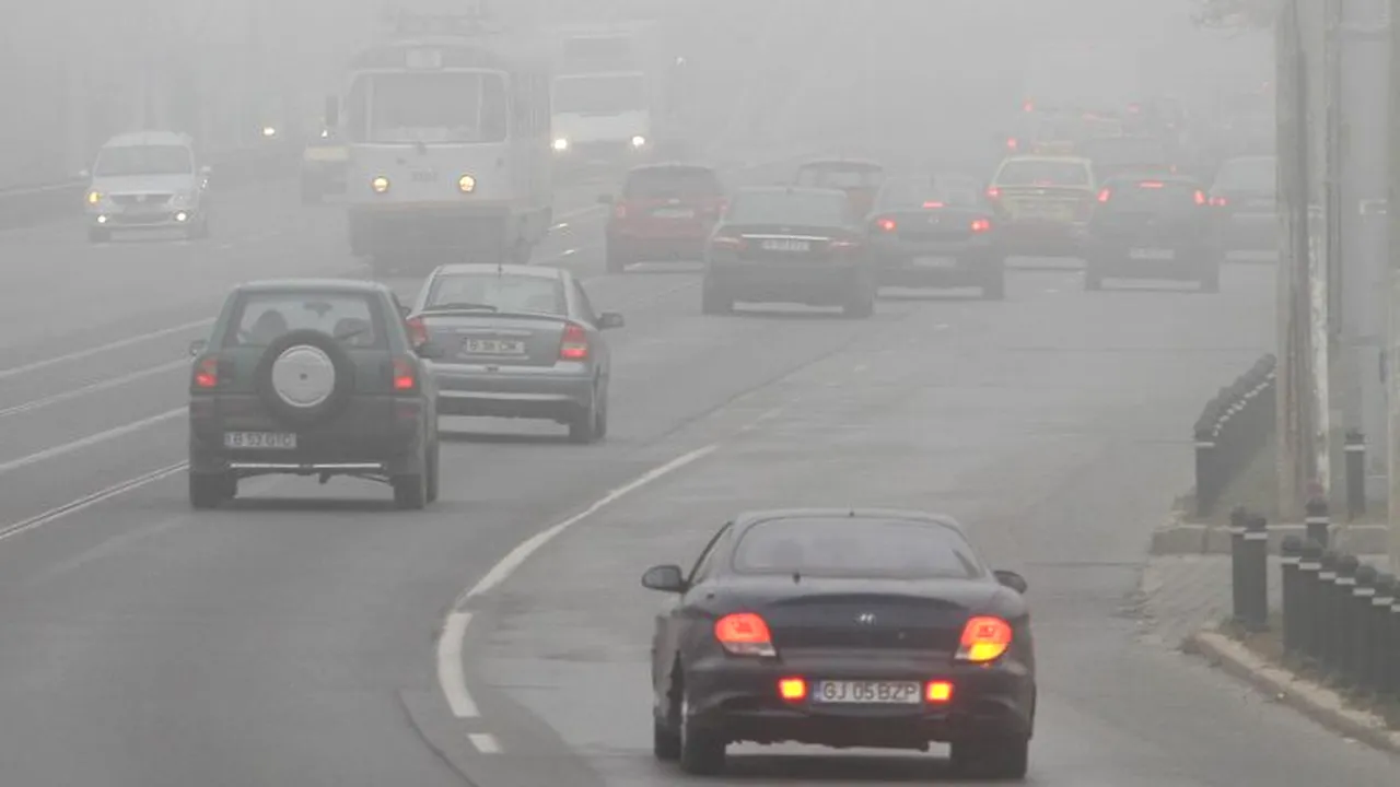 AVERTIZARE DE CEAȚĂ în șapte județe din centrul țării