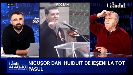 Ion Cristoiu, după dezastrul de la Focșani și Iași: „Nicușor Dan nu înțelege nimic! El crede că îl iubește poporul”