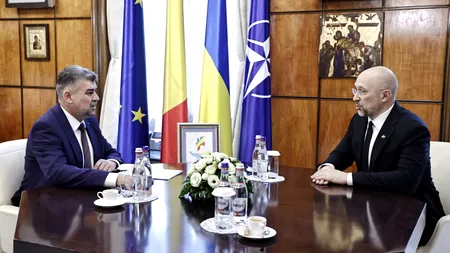VIDEO | Marcel Ciolacu atinge subiectul drepturilor minorității române din Ucraina cu premierul Demis Șmihal. „Așteptăm deschidere”