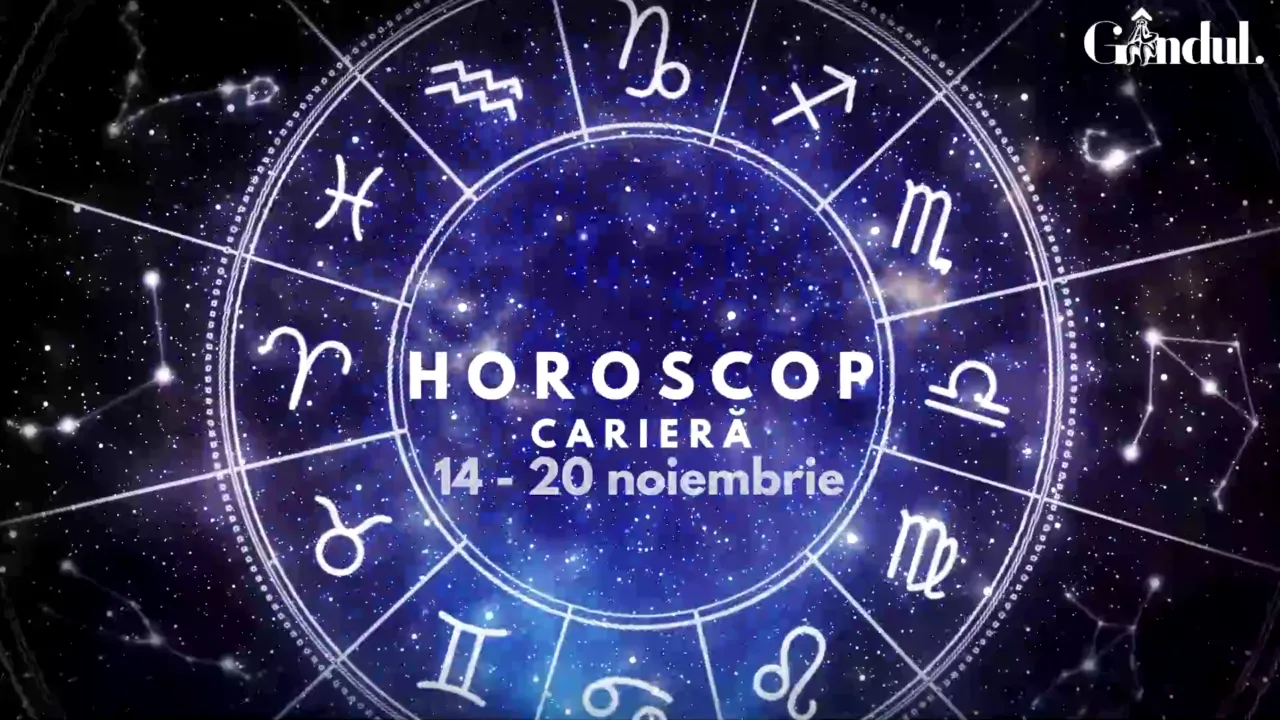 VIDEO| Horoscop carieră săptămâna 14-20 noiembrie 2022. Care este zodia care trebuie să evite să mai mulțumească pe toată lumea