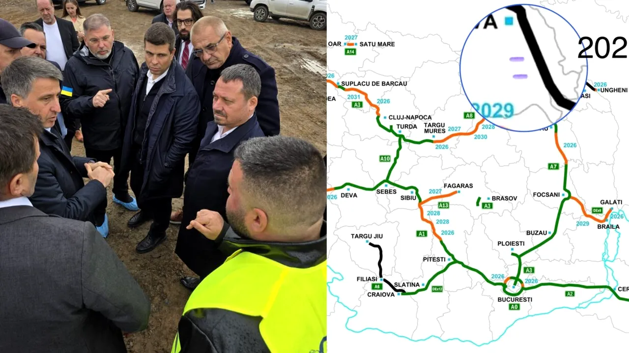 Autostrada Moldovei intră în etapa de asfaltare. Când vor fi gata cei 320 km până la Pașcani
