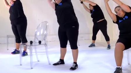 Femeile plinuțe care vor să revoluționeze industria DVD-urilor cu exerciții de fitness