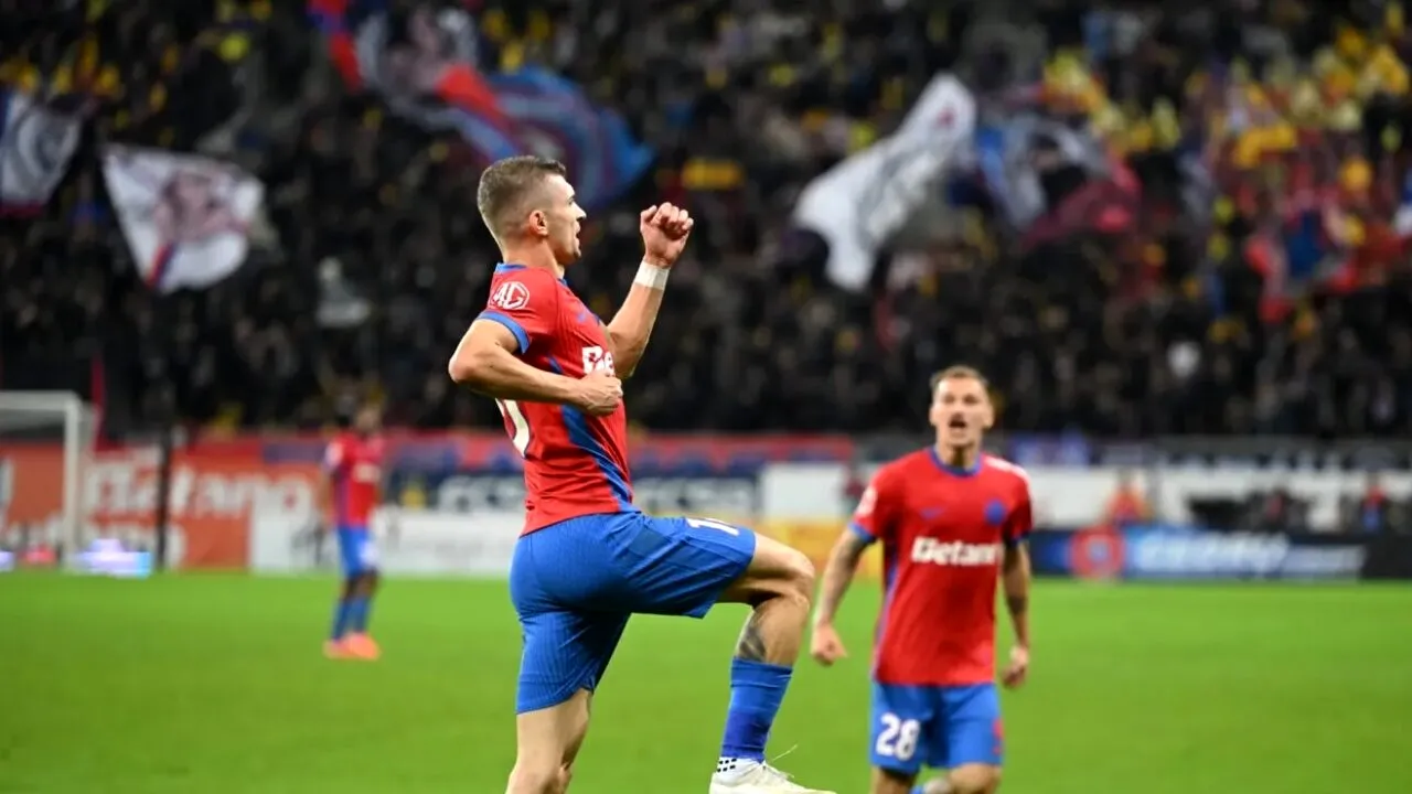 Florin Tănase a marcat din scăriță în FCSB - Petrolul și a dezvăluit. „Unii mă strigau așa”