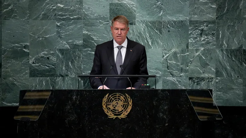 Klaus Iohannis, prezent la adunarea generală a ONU de la New York. Șeful statului va pleda pentru un sistem ONU reformat