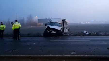 Accident teribil pe Centura Capitalei. Două persoane, rănite grav!