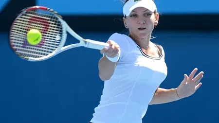 Simona Halep: Ploaia a fost un dezavantaj în meciul cu Penetta, m-a scos din ritm
