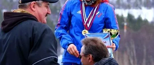 FOTO: Cum a apărut o schioare de 16 ani la un Campionat național din Rusia