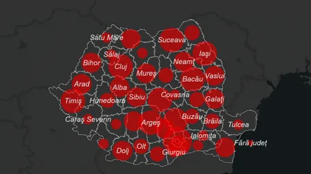 Un județ din România a depășit incidența de 5 infectări la 1000 de locuitori. Pe ce loc se situează Bucureștiul în topul județelor cu cele mai mari valori