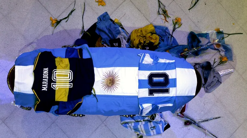 Fotografia macabră care a scandalizat opinia publică. „Pentru amintirea lui Maradona, nu mă voi odihni până nu va plăti pentru o astfel de aberație”