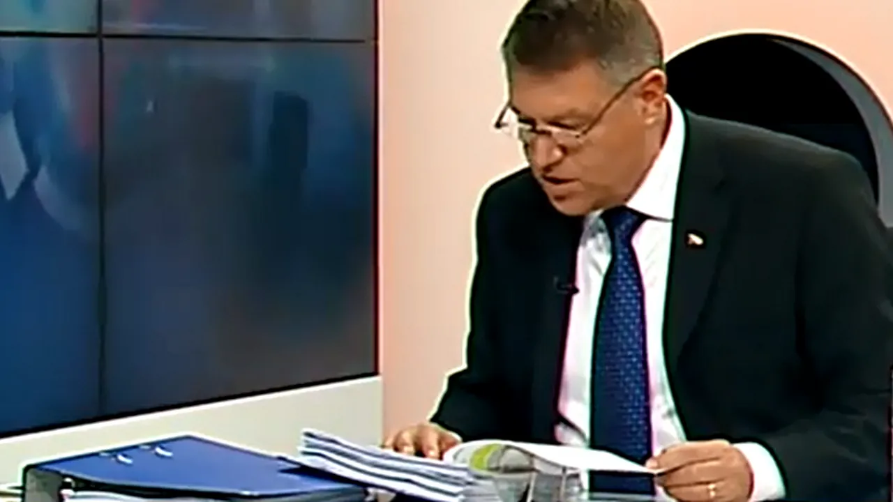 DEZBATERE PONTA-IOHANNIS. Iohannis îi aruncă lui Ponta din nou „fițuicile