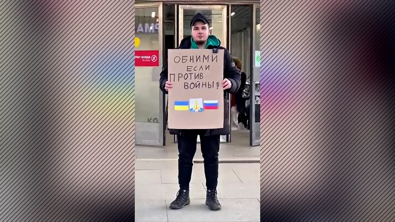 Influencer rus, cu aproape 2 milioane de urmăritori pe TikTok, mesaj sfidător la adresa lui Putin, chiar la Moscova | FOTO, VIDEO