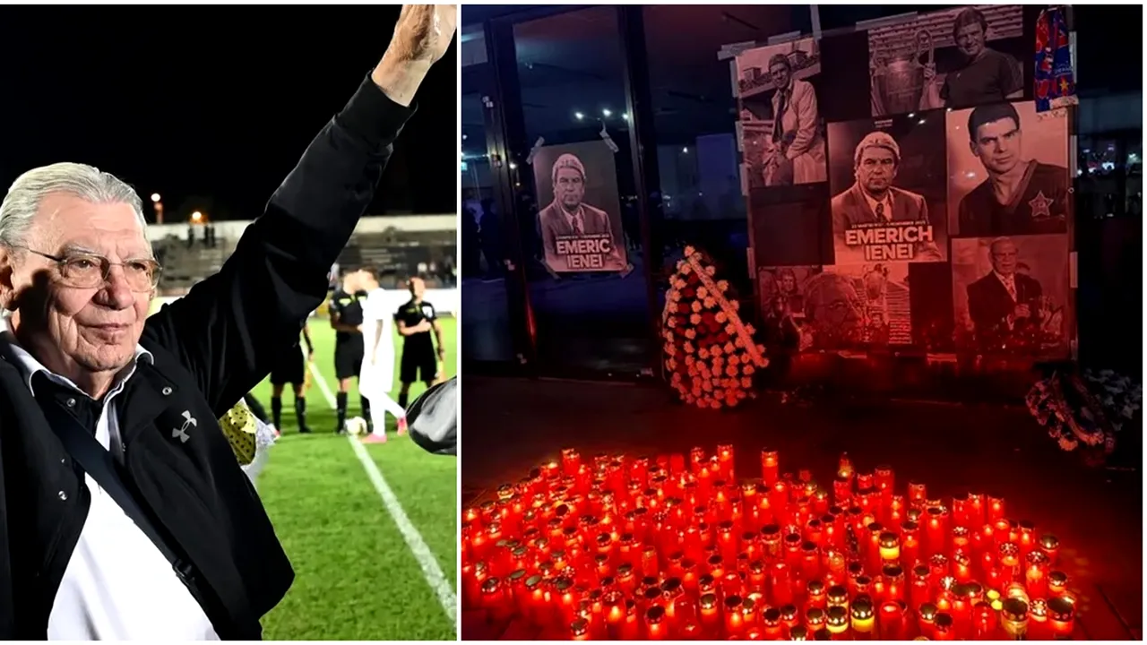 Omagiu adus lui Emeric IENEI, în Ghencea. Galeria Stelei a transformat „Templul” într-un altar închinat antrenorului care a câștigat CCE în 1986