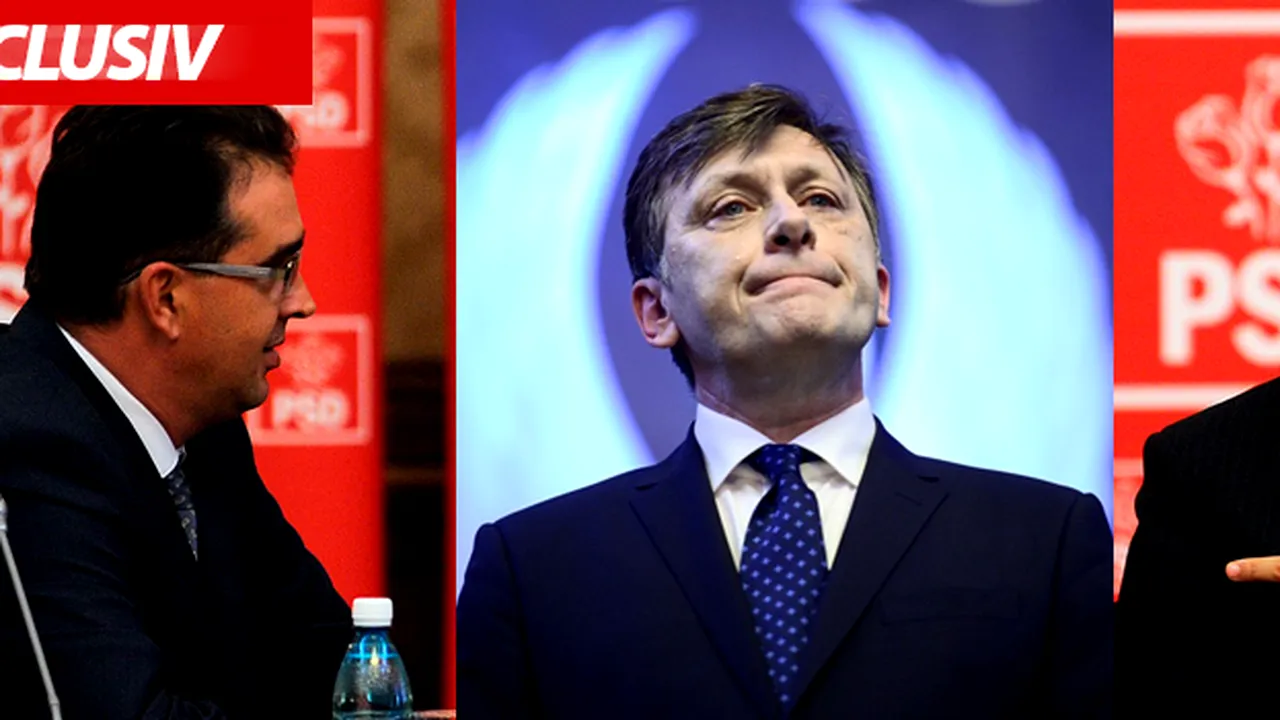 CÂND SE RUPE USL? Ce răspund pesediștii la această întrebare și cum i se flutură lui Antonescu prin față 