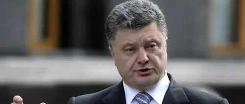 Petro Poroșenko: Acordurile de la Minsk au fost respectate pentru prima dată în estul Ucrainei