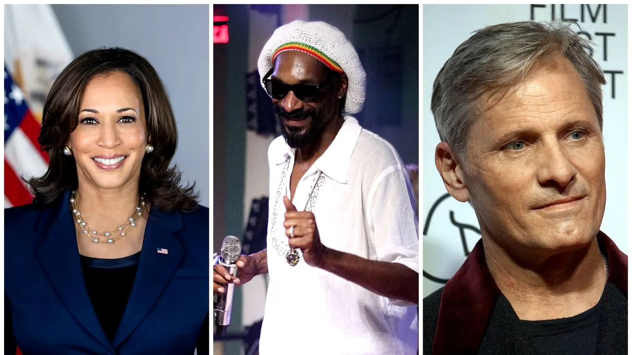 20 OCTOMBRIE, calendarul zilei: Kamala Harris împlinește 60 de ani, Snoop Dogg 53/ Viggo Mortensen face 66 de ani