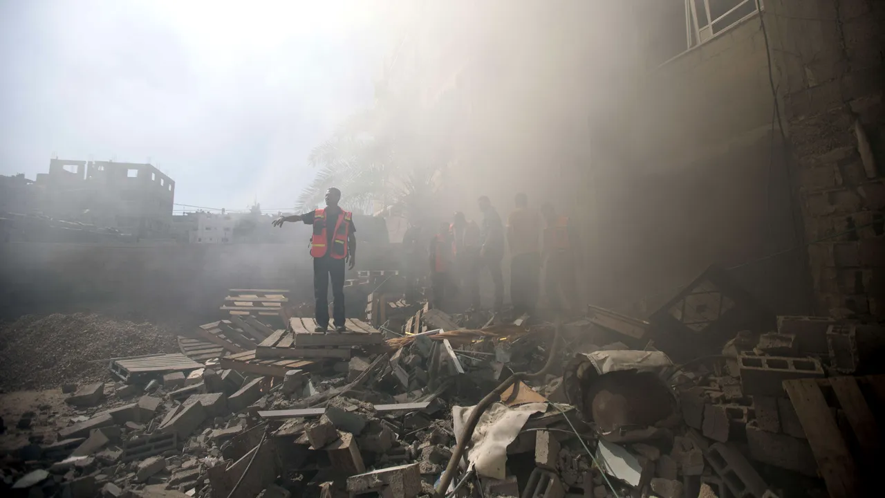 Un general israelian de origine română cere intervenția terestră în Fâșia Gaza: 