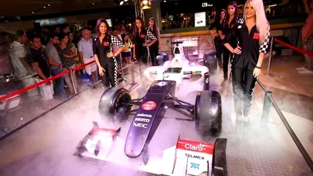 În exclusivitate, expoziție de monoposturi F1 la mall-ul Sun Plaza! 