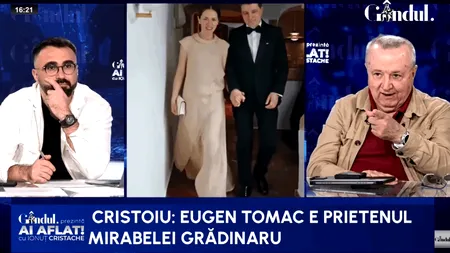 Cine e Tomac? Cristoiu, adevărul despre presupusul viitor premier: „Prietenul Mirabelei Grădinaru”