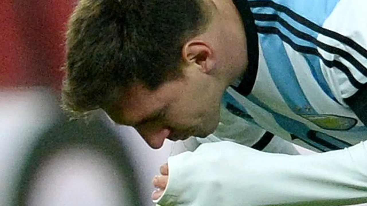 Messi a explicat de ce i s-a făcut rău pe teren