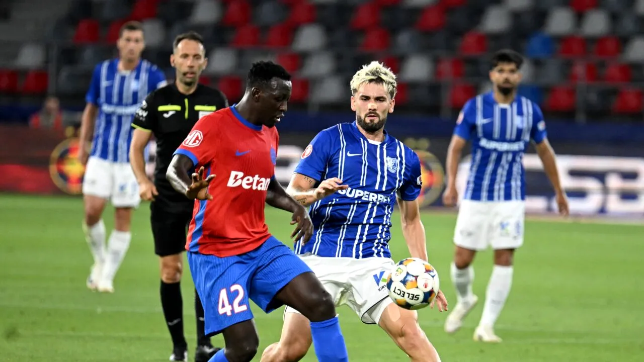 FCSB - Farul 1-2 | Continuă degringolada la FCSB și tunurile sunt puse pe „fluierașul” Găman: „Nu e ok să arbitrezi așa”