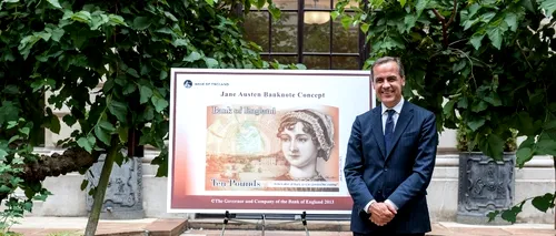 Scriitoarea Jane Austen va apărea pe noile bancnote de 10 lire sterline