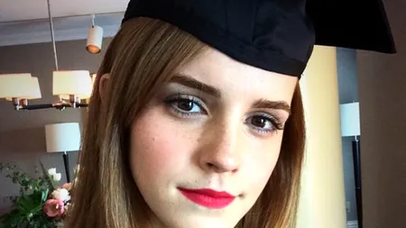 Emma Watson a absolvit Universitatea Brown - FOTO