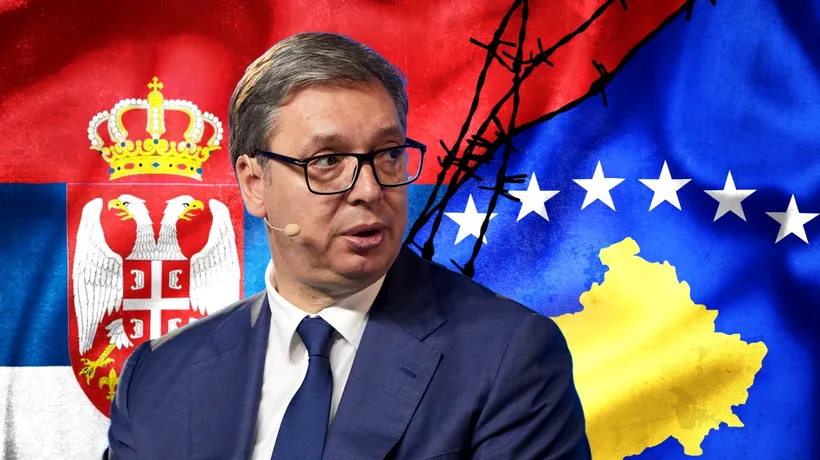 TENSIUNI la cote maxime între Serbia și Kosovo. Aleksandar Vucic: „Nu vom permite persecutarea și pogromul populației sârbe”