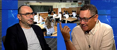 Victor Ponta: „Sunt probleme cu sistemul de învățământ. România Educată nu a fost NICIODATĂ mai needucată”