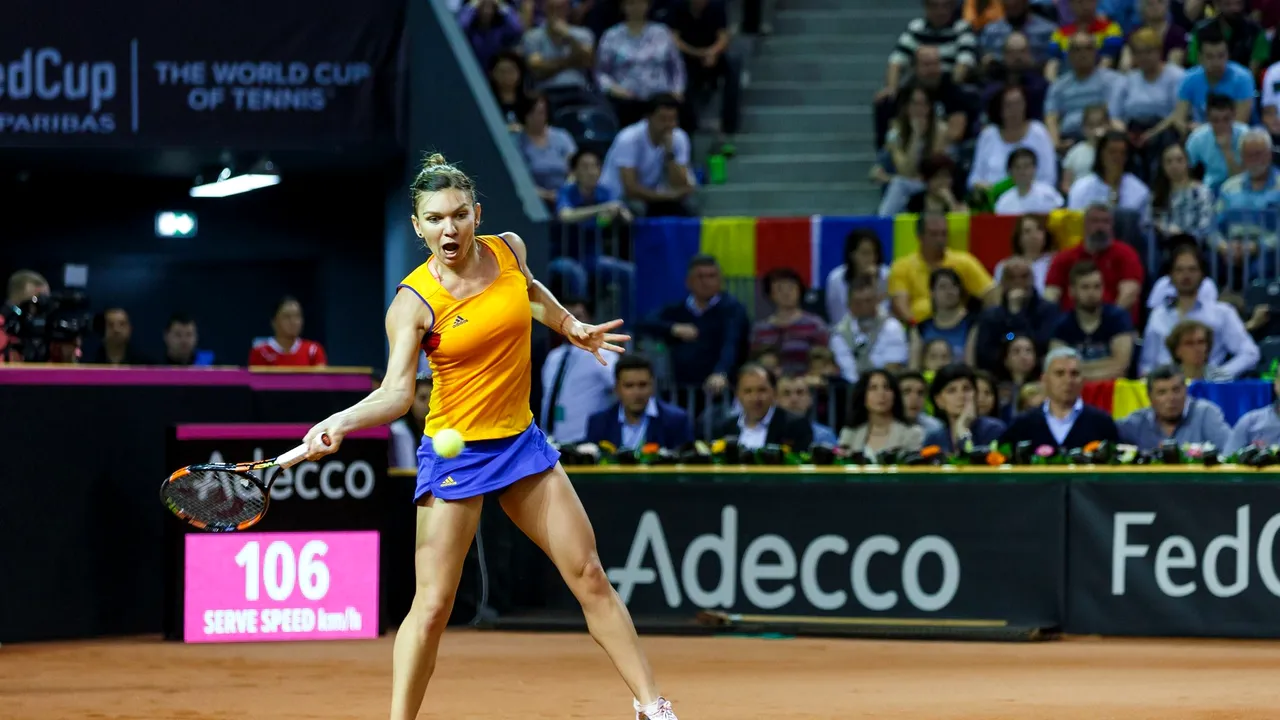 Cât te costă să o vezi pe Simona jucând tenis în România. Prețurile biletelor pentru meciul de Fed Cup cu Canada