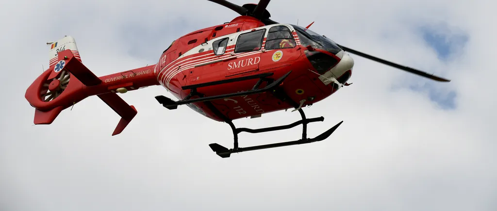Accident cumplit în Bihor: Cetățean maghiar căzut de pe o stâncă, dus cu elicopterul la un spital din Oradea
