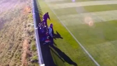 Scene incredibile în fotbalul românesc: ''Antrenorul mi-a dat un pumn în gură, apoi câteva palme, iar la final mi-a tras un șut în cap''