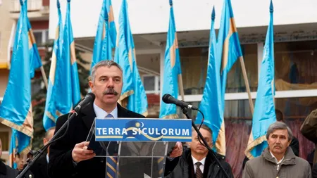 Banner electoral PPMT cu mesajele 