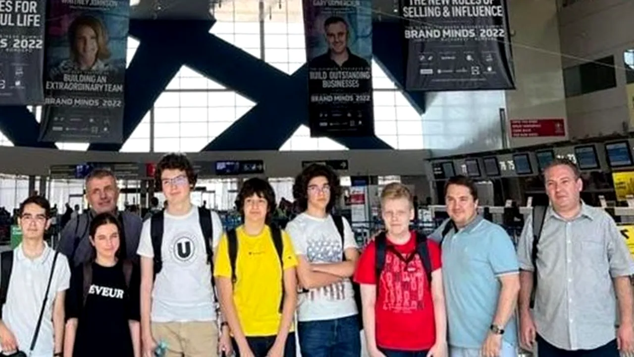 Punctaj record obținut de elevii români la Balcaniada de Matematică pentru juniori: Patru medalii de aur, două de argint și locul I pe națiuni