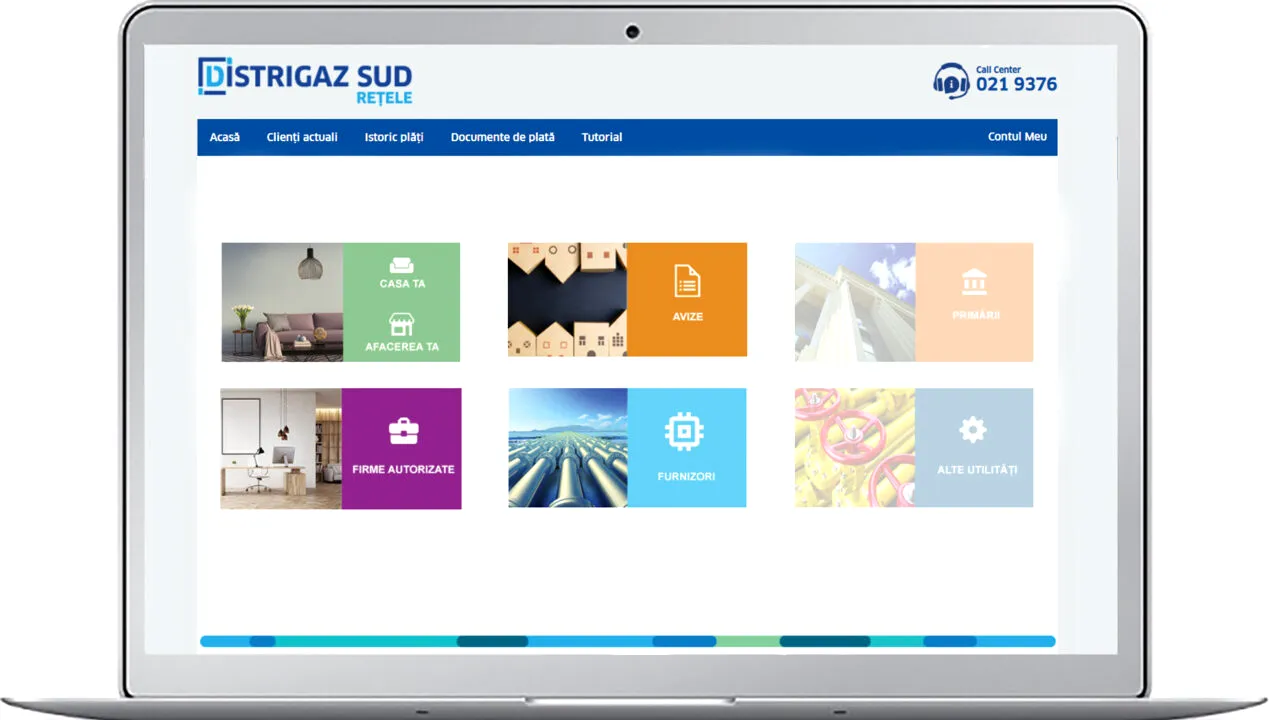 Servicii digitale pentru clienții Distrigaz Sud Rețele