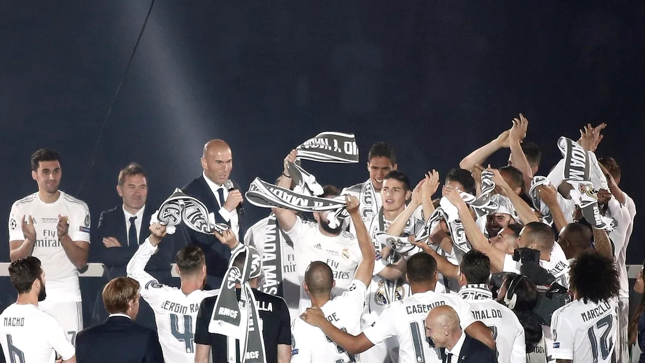 Real Madrid, din nou campioană a Spaniei, după o pauză de cinci ani