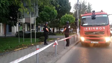Explozie în Otopeni! Hoții au aruncat în aer două bancomate