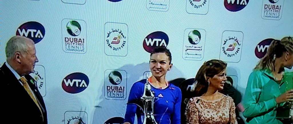 SIMONA HALEP, învingătoare în TURNEUL DIN DUBAI. Prima reacție a jucătoarei noastre după victorie