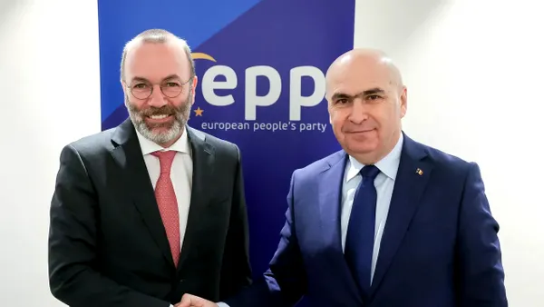 Președintele PPE, grupul european din care face parte PNL, se implică în lupta internă din partid. Ce îi transmite Manfred Weber lui Bolojan