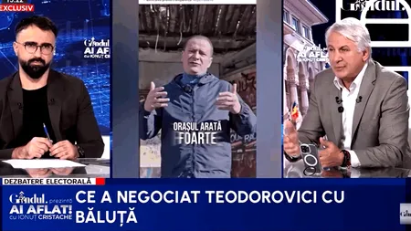 Eugen Teodorovici explică de ce s-a retras din cursa pentru PMB. Ce a negociat fostul ministru de Finanțe cu Daniel Băluță