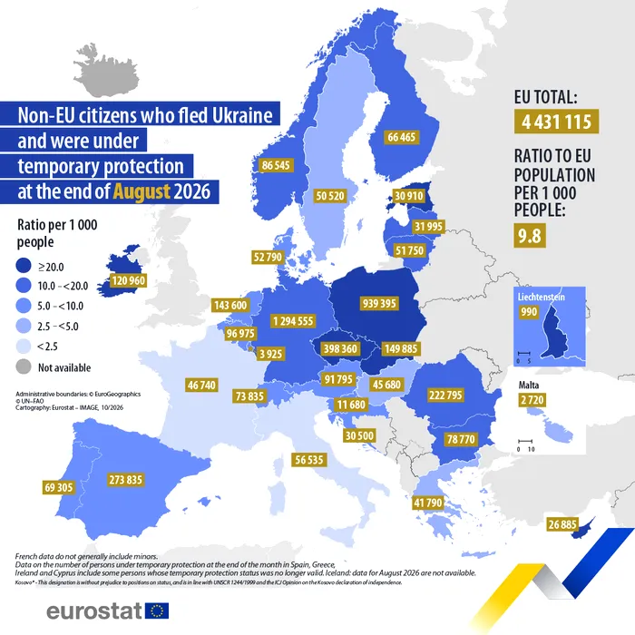 România, printre țările cu cea mai mare creștere a numărului de imigranți ucraineni. Ce loc ocupăm în clasament și ce beneficii primesc aceștia