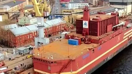 Rusia a lansat la apă „Titanicul nuclear