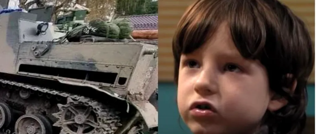 VIDEO | Micuțul David, martor la atrocitățile din Bucea: „Am vomitat, am simțit rău în stomac...”