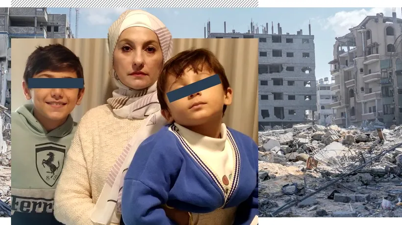 EXCLUSIV | Cum trăiește românca din Gaza cu șapte copii, la două luni după ce ea și familia sa au fost repatriați. ”Stăm 11 persoane în două camere”